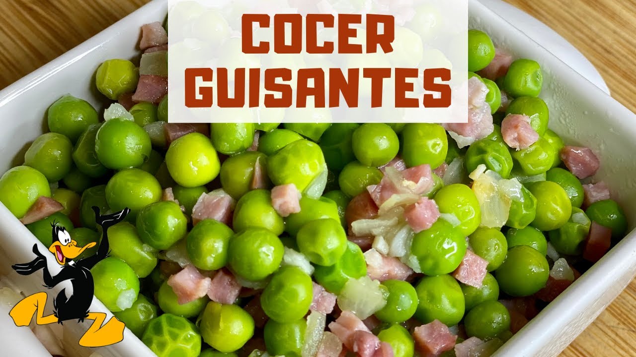 tiempo de coccion de guisantes frescos