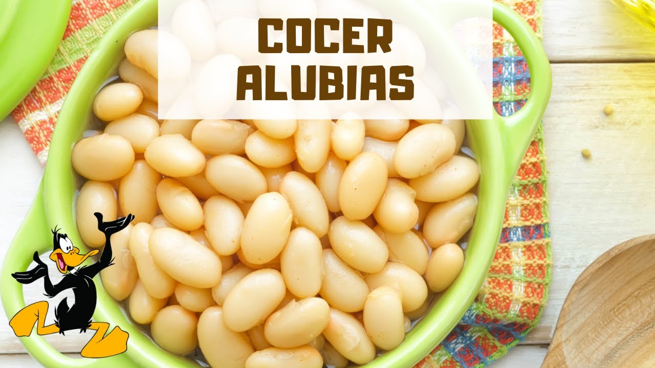 tiempo de cocción de las judías blancas