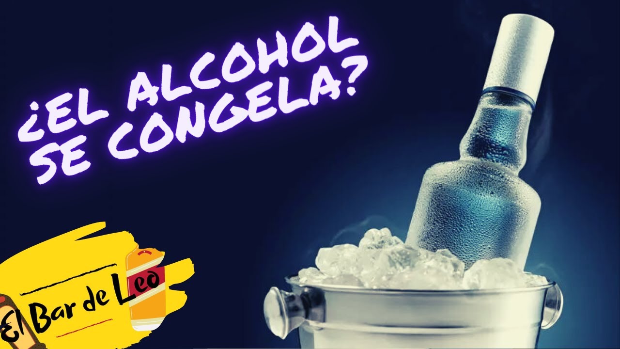 a que temperatura se congela el alcohol