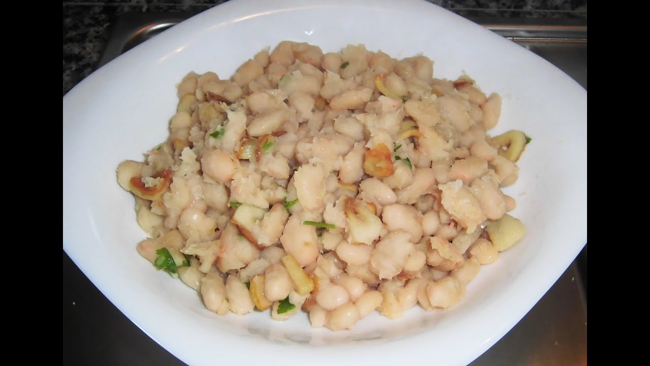 alubias salteadas con ajo y perejil