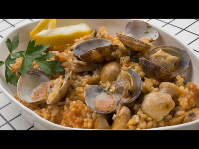 arroz con almejas y gambas karlos arguiñano