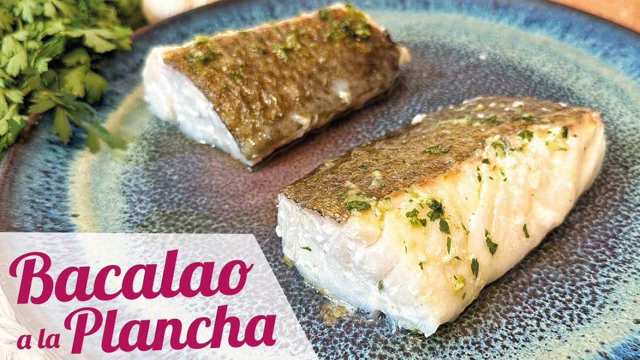 bacalao a la plancha con ajos
