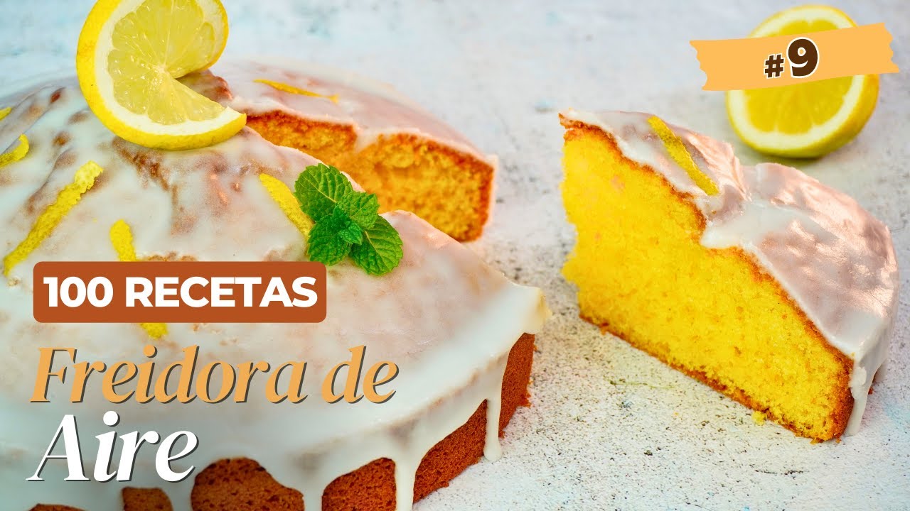 bizcocho en freidora de aire sin yogur