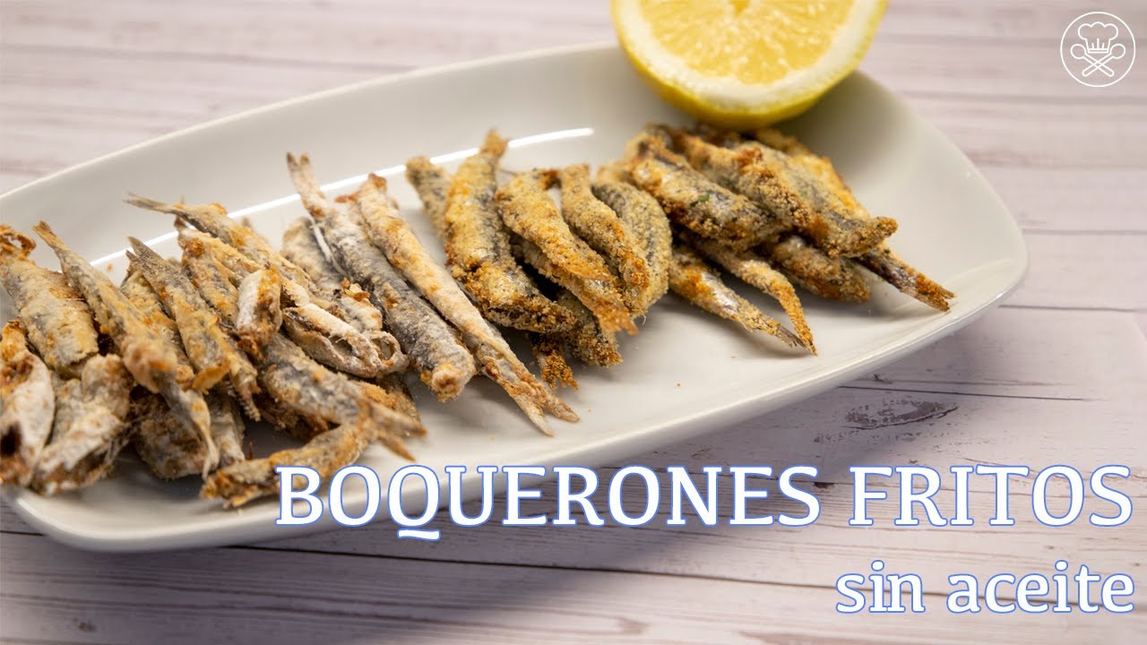 boquerones rebozados en freidora de aire