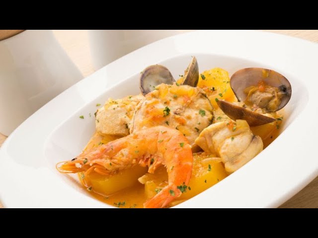 caldereta de pescado y marisco arguiñano