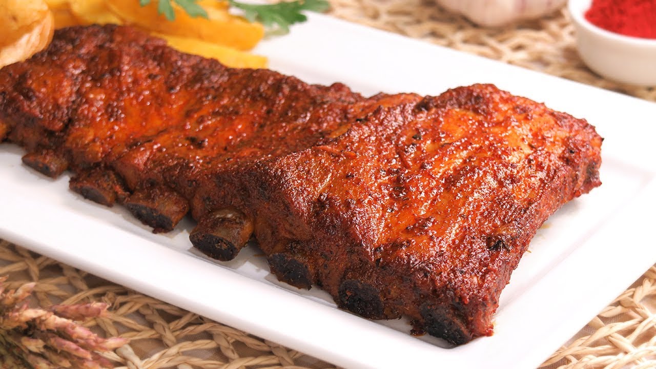 calorias costillar de cerdo al horno