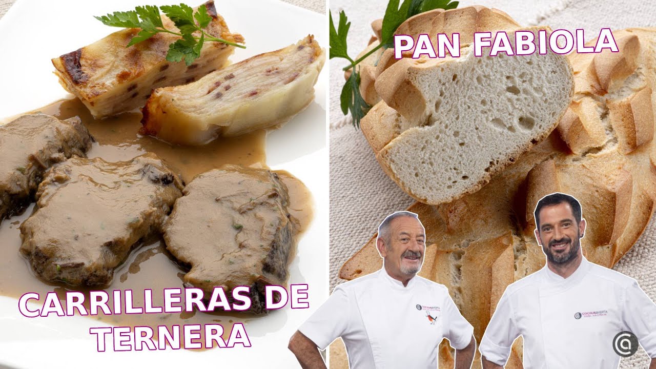 carrilleras de ternera con pastel de patata arguiñano