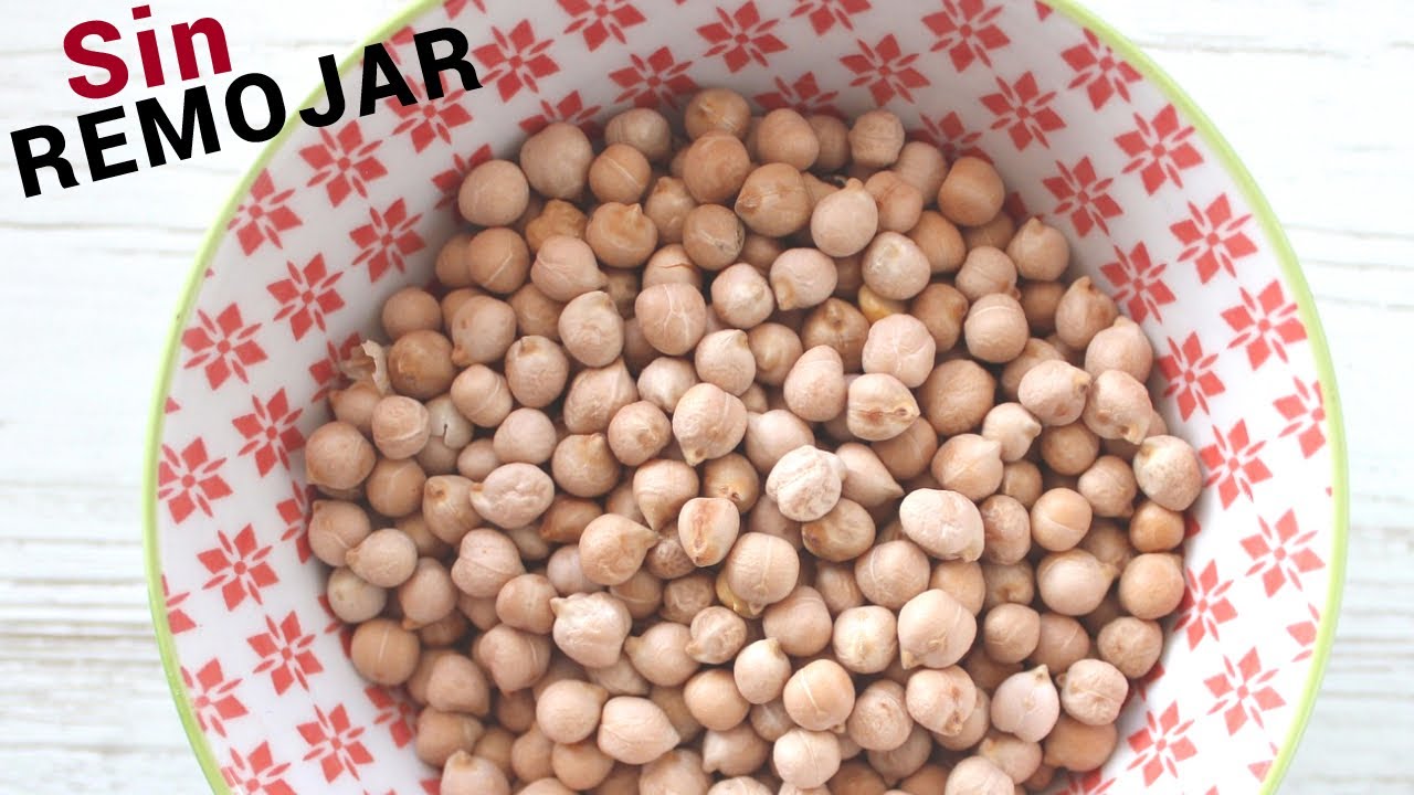 cocer garbanzos sin remojo en olla a presión