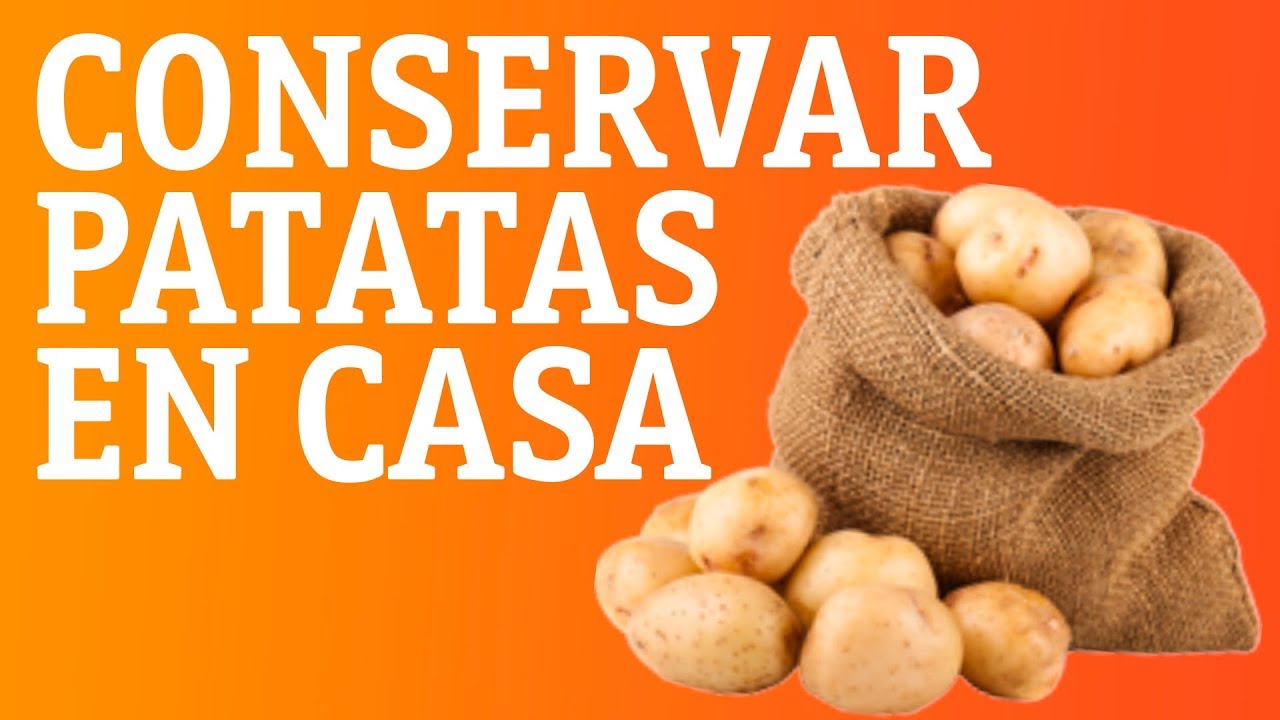 como conservar las patatas para que no germinen