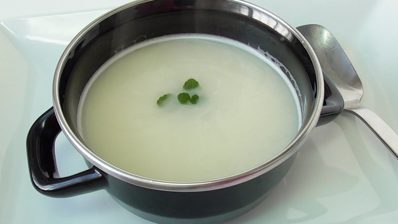 como poner blanco el caldo de cocido