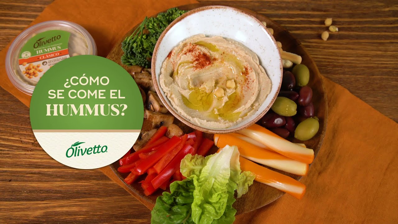 con q se come el hummus