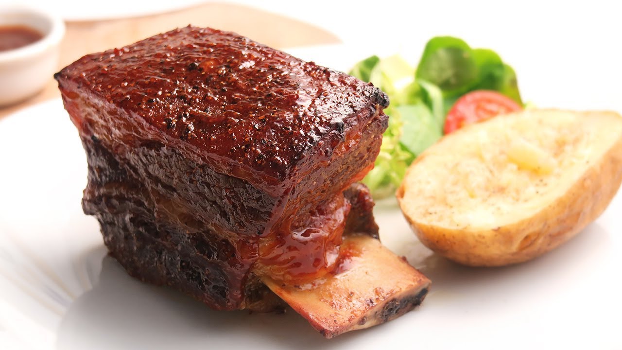 costilla de ternera al horno sencilla