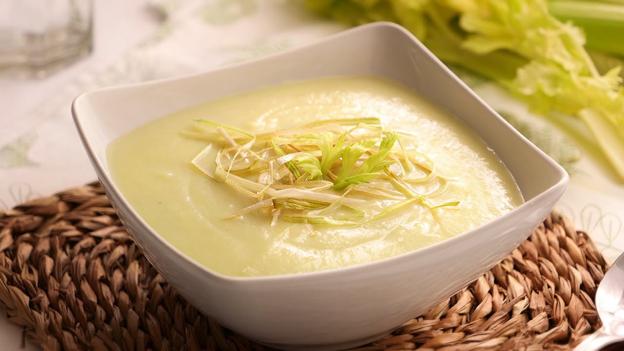 crema de apio y puerro arguiñano