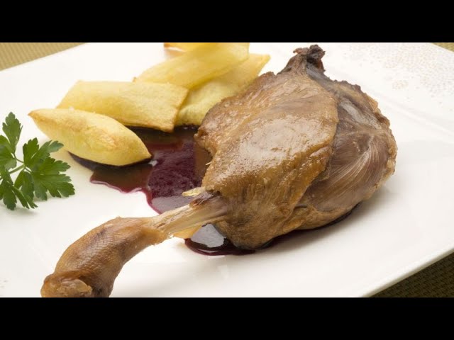 cual es la mejor salsa para el confit de pato