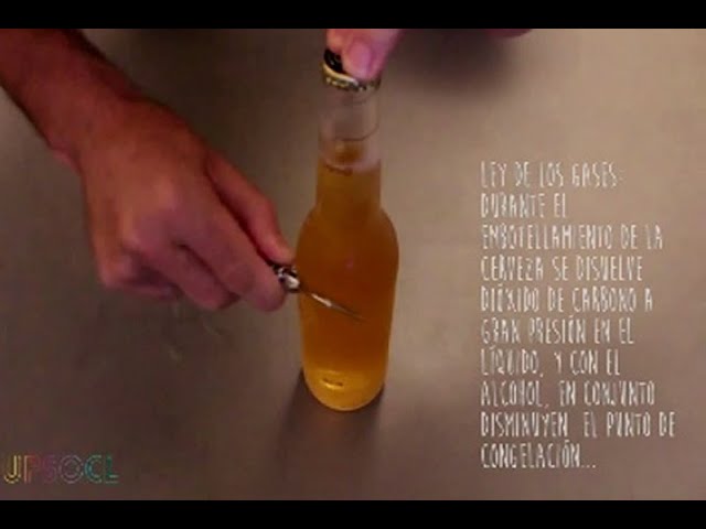 cuanto tarda en congelarse una cerveza
