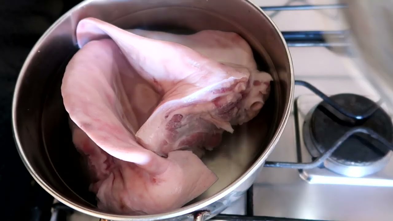 cuanto tiempo se tarda en cocer oreja de cerdo