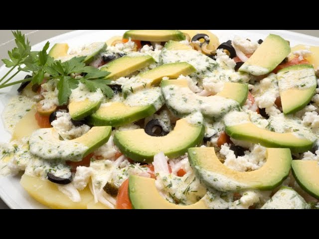 ensalada de aguacate y salmon arguiñano