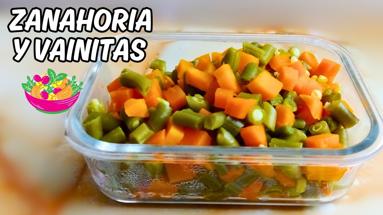 ensalada de judias verdes y zanahoria