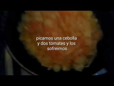 espaguetis a la marinera con nata