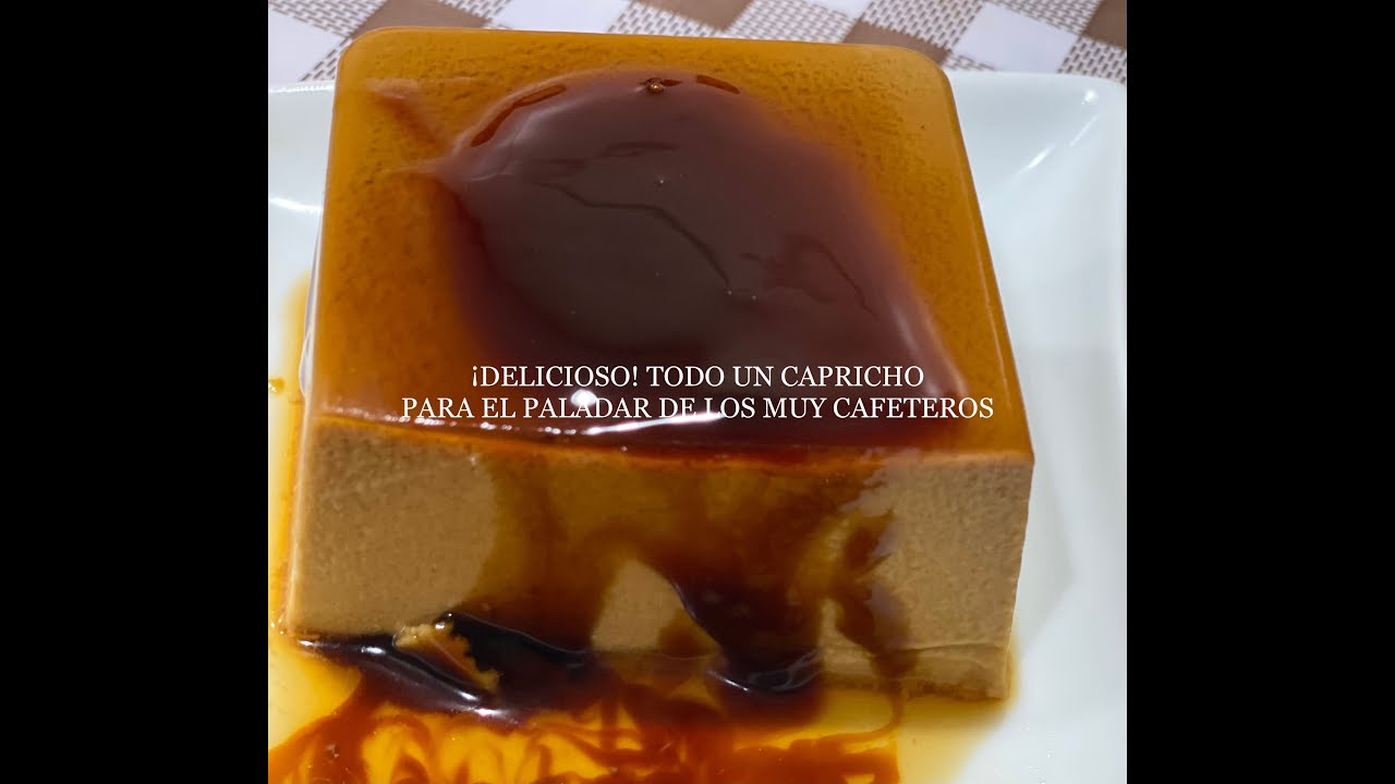 flan de cafe con flan royal