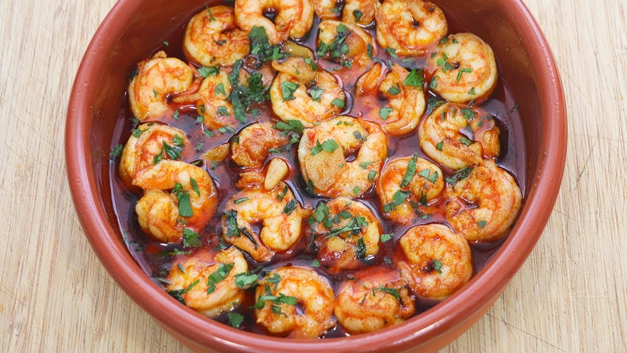 gambas al pil pil receta fácil