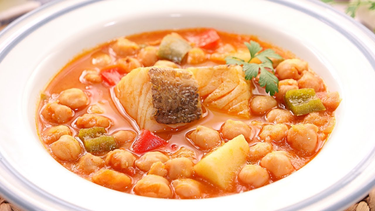 garbanzos con bacalao cocina con carmen