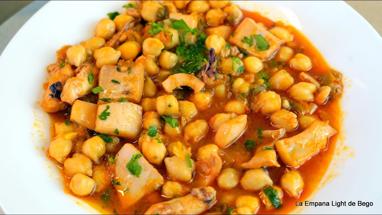 garbanzos con sepia directo al paladar
