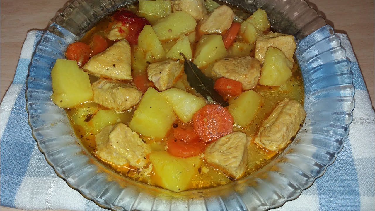 guiso de pavo con patatas olla express
