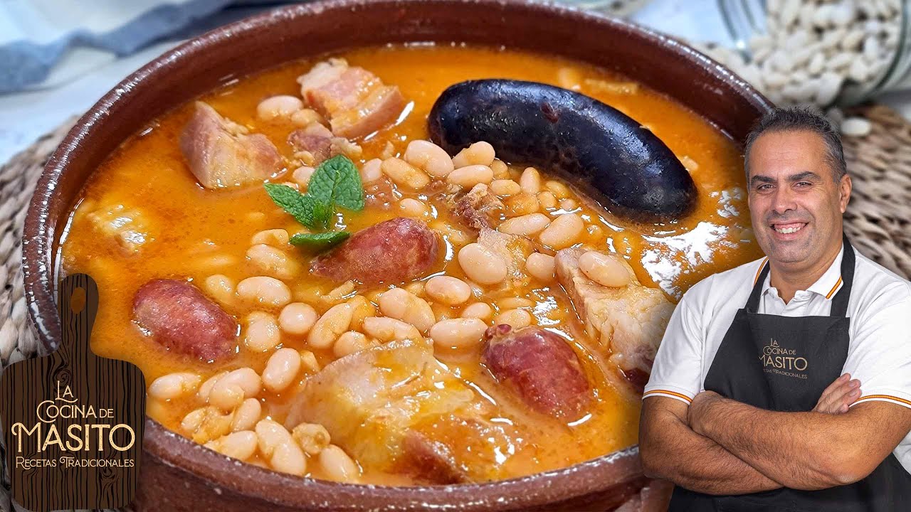 judias blancas con chorizo y morcilla
