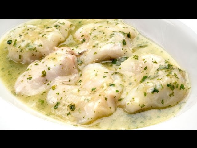 kokotxas de bacalao en salsa verde