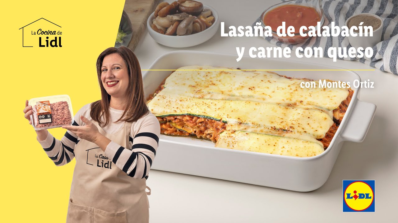 lasaña de calabacín y carne picada arguiñano
