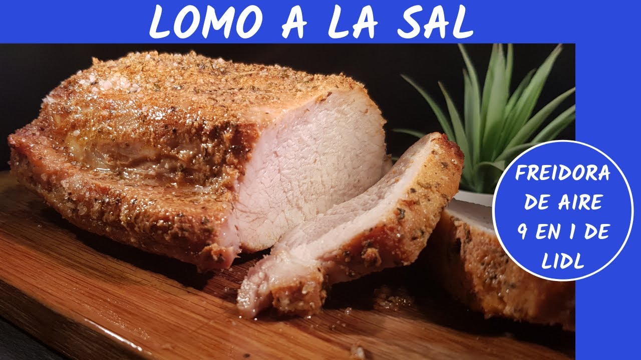 lomo a la sal en freidora de aire