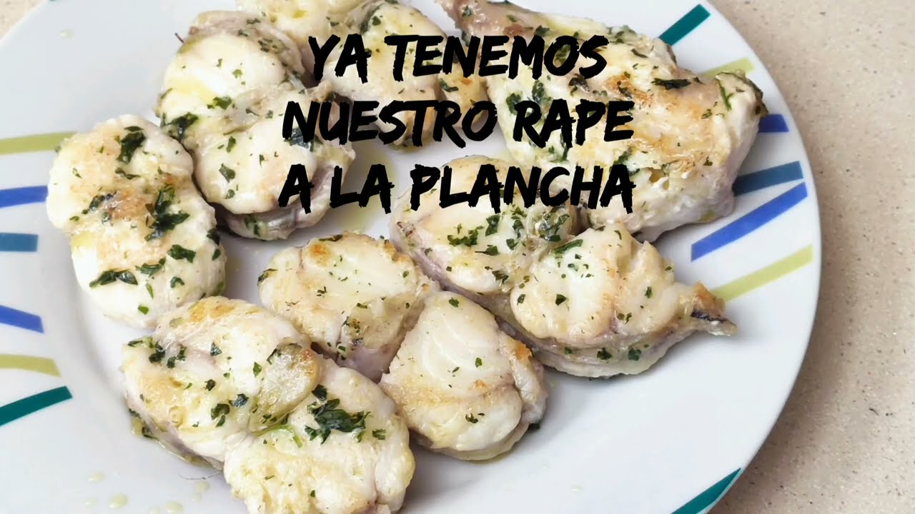 lomos de rape a la plancha