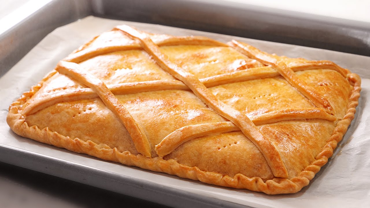 masa de empanada gallega con vino blanco