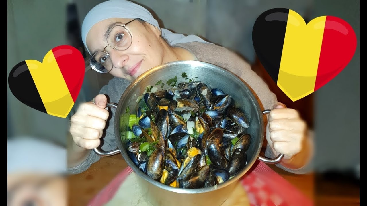 mejillones a la crema estilo belga