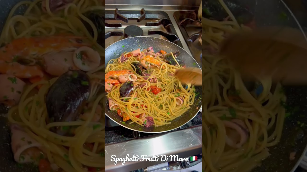 mejor receta spaghetti frutti di mare