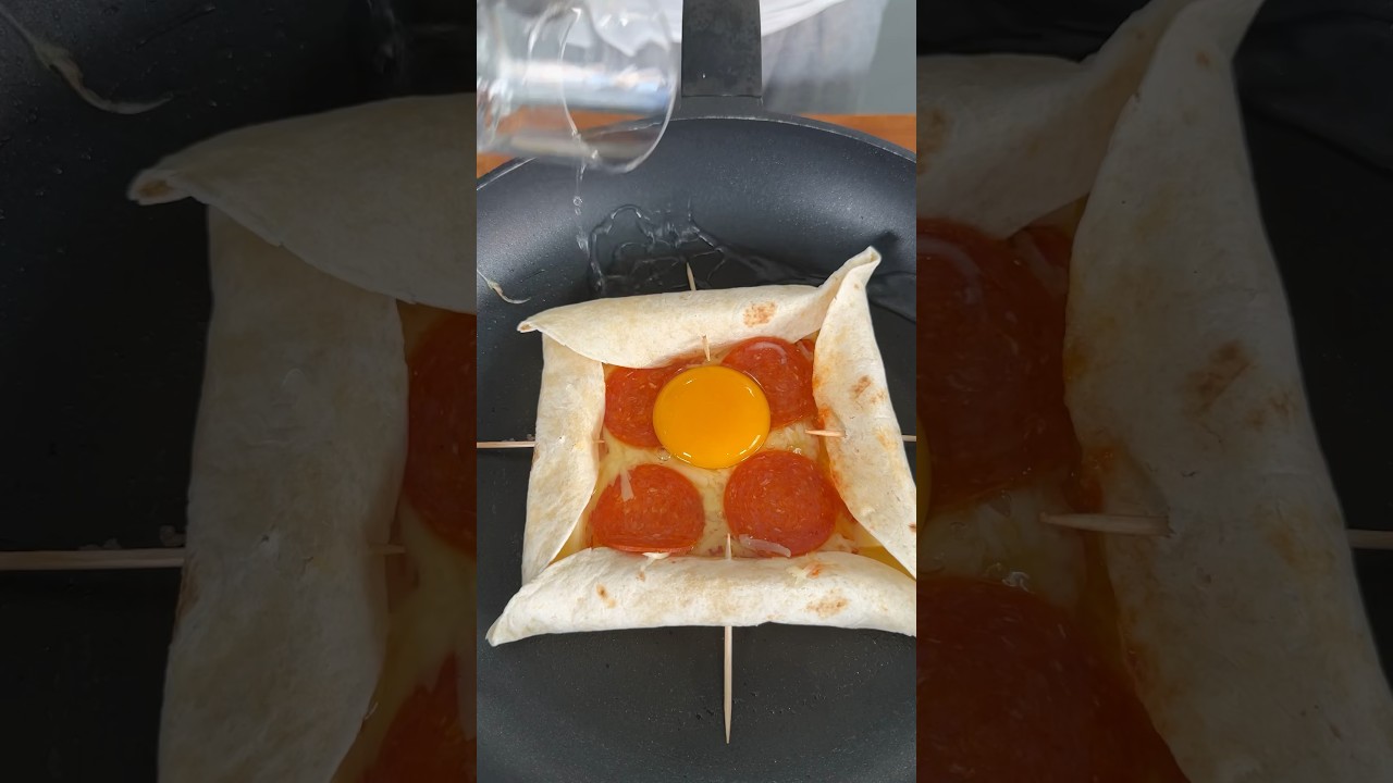 mini pizzas con tortillas de trigo