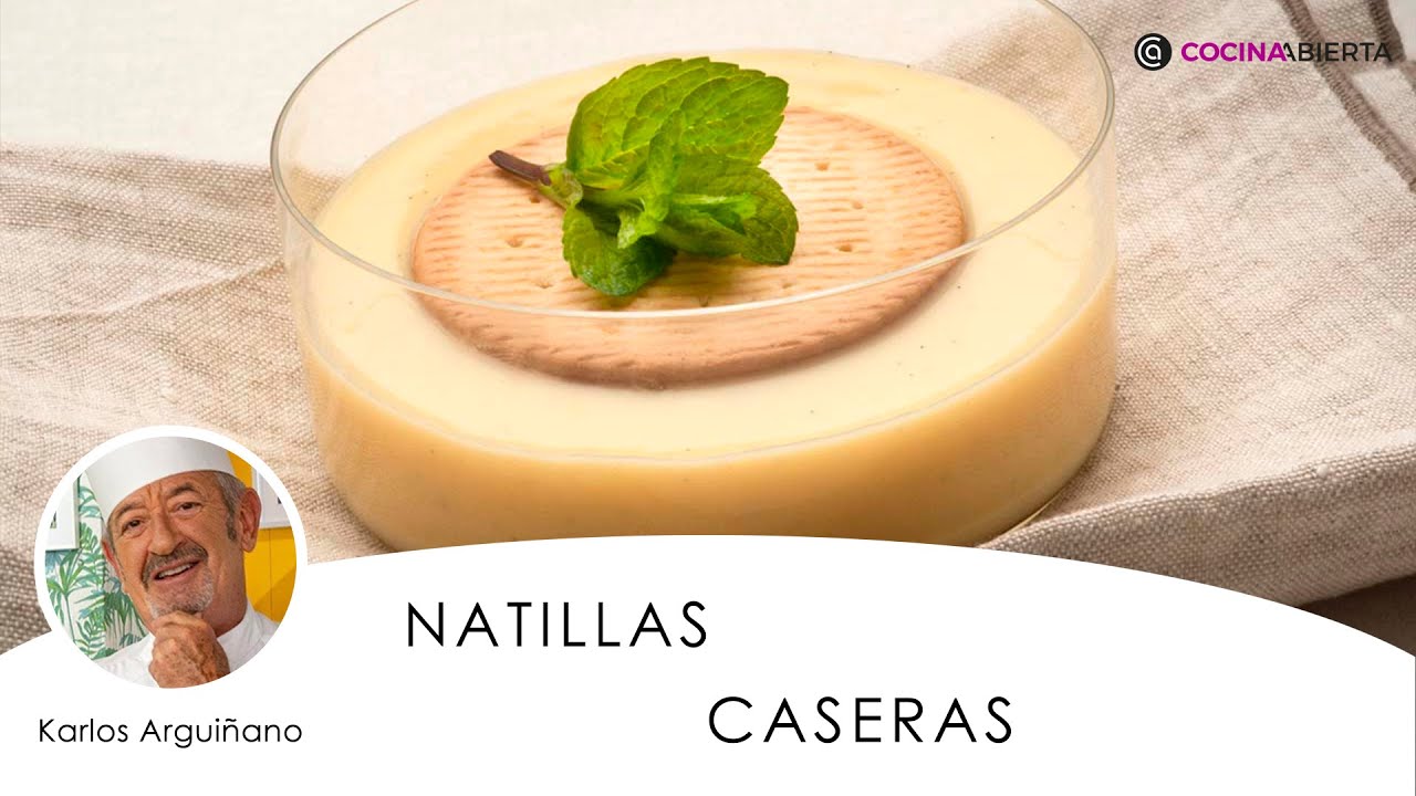 natillas caseras de huevo de la abuela