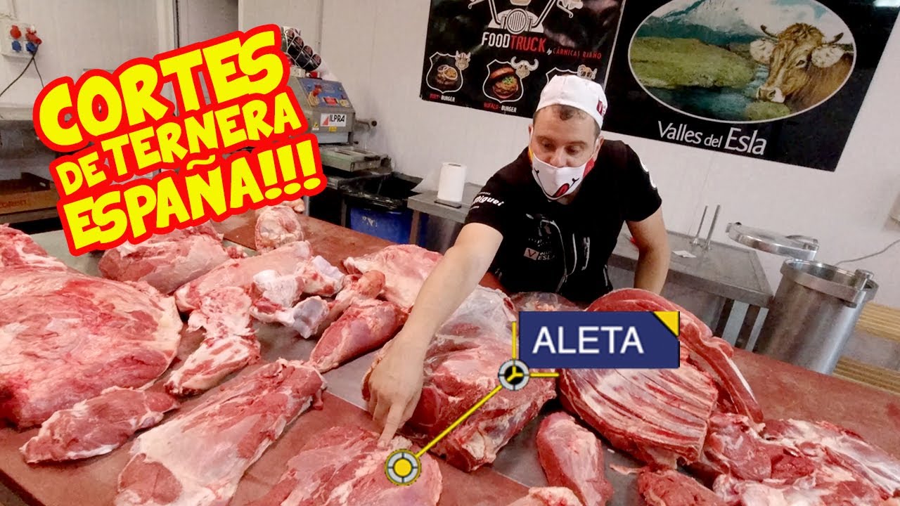 partes de la ternera más tiernas