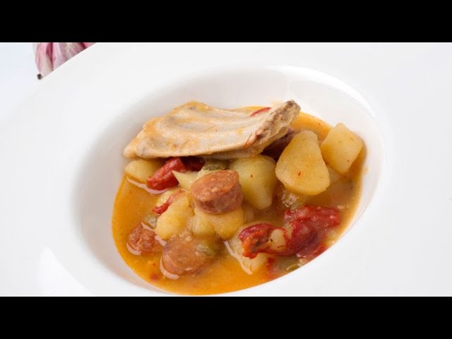 patatas a la riojana con costilla