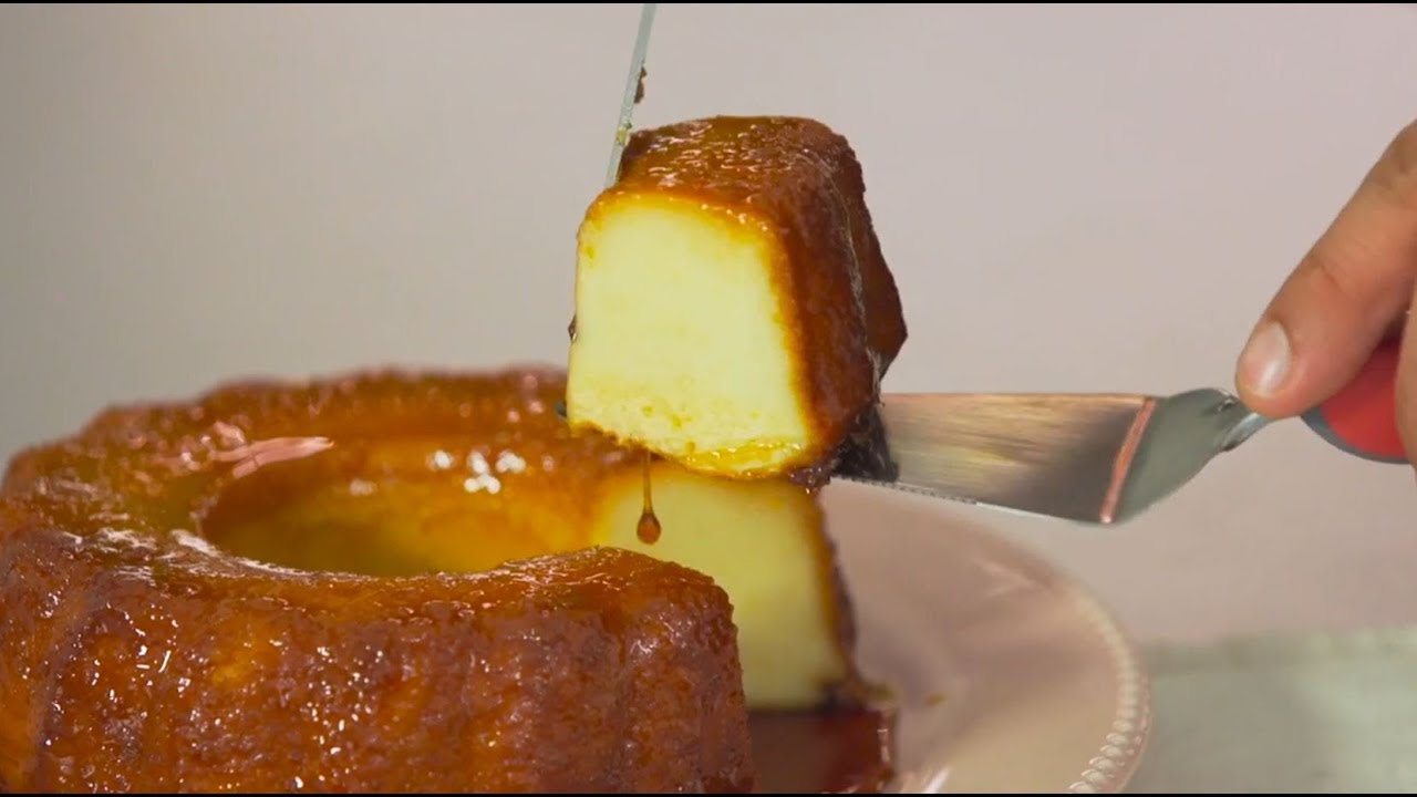 postres con pan duro y leche condensada