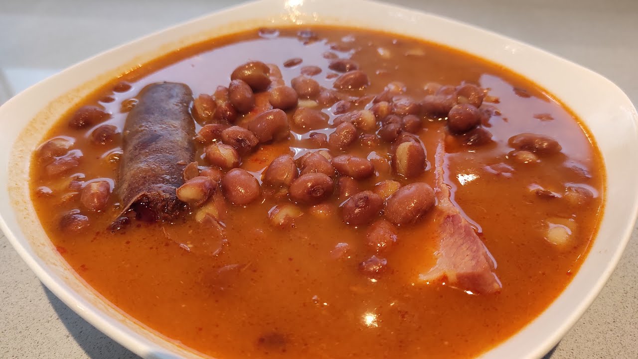 receta de alubias rojas de bote