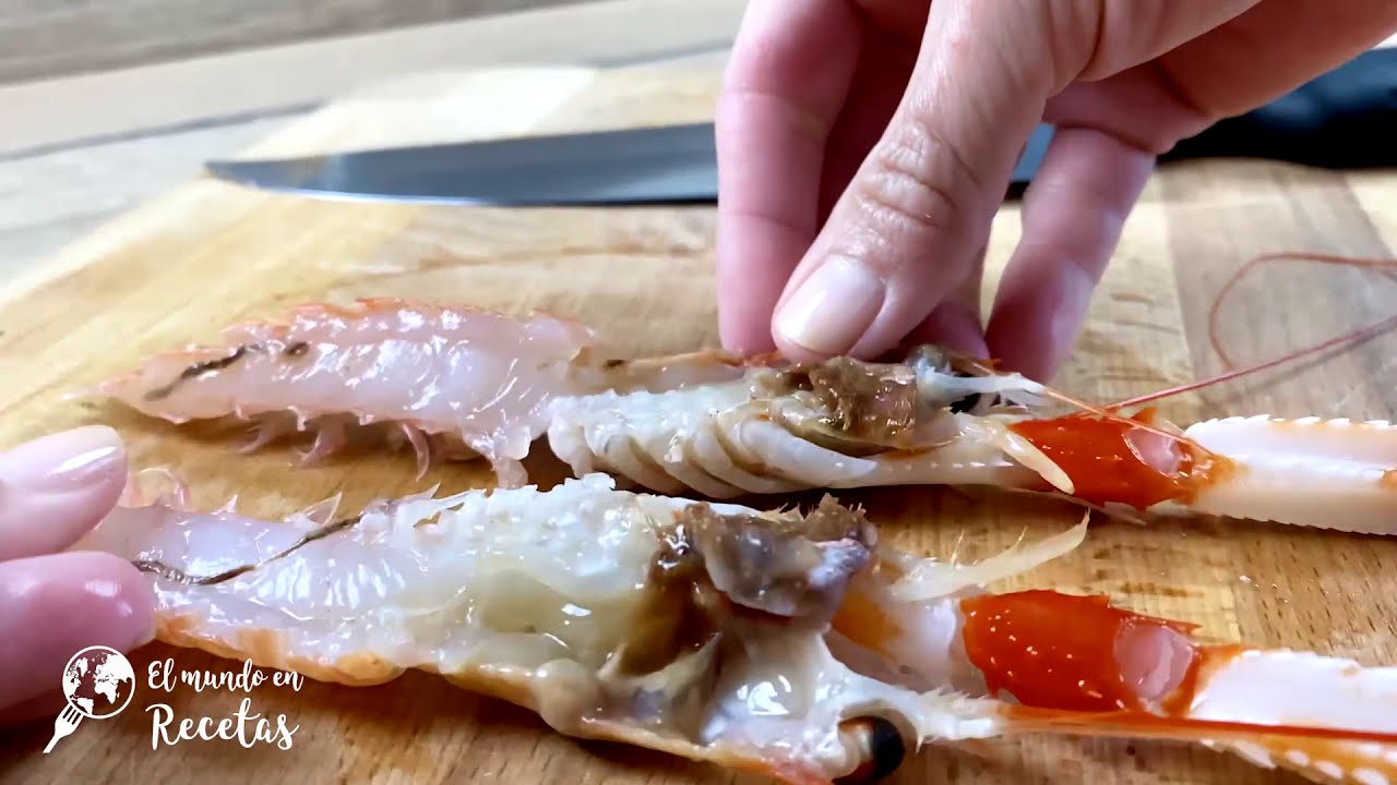 receta de cigalas a la plancha