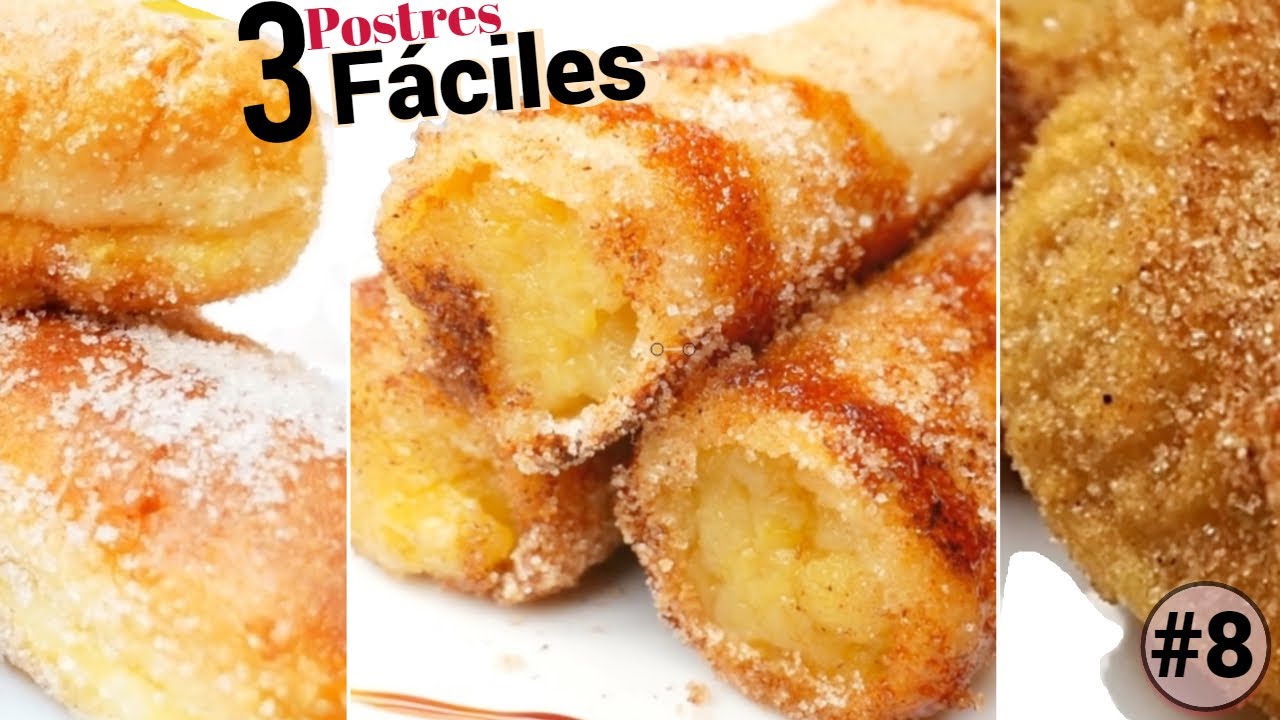 recetas con pan de molde dulces