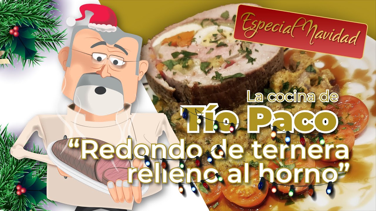 redondo de ternera relleno al horno