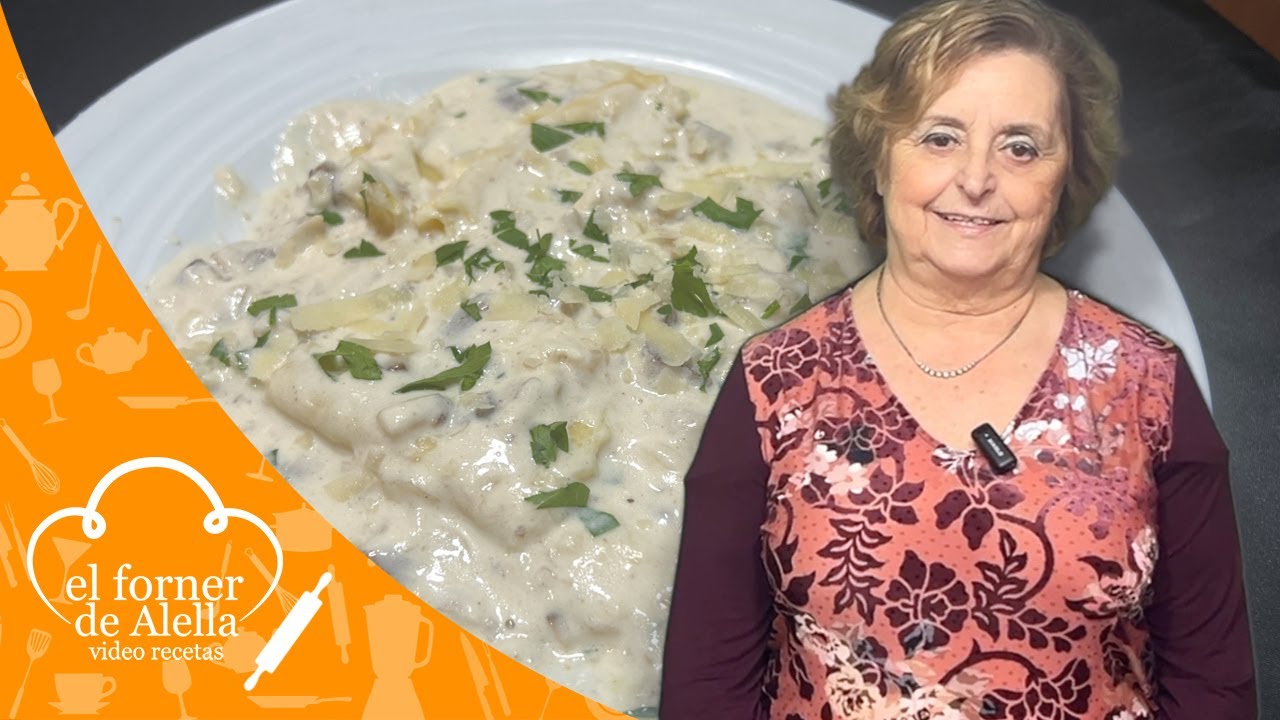 salsa para raviolis de setas y trufa