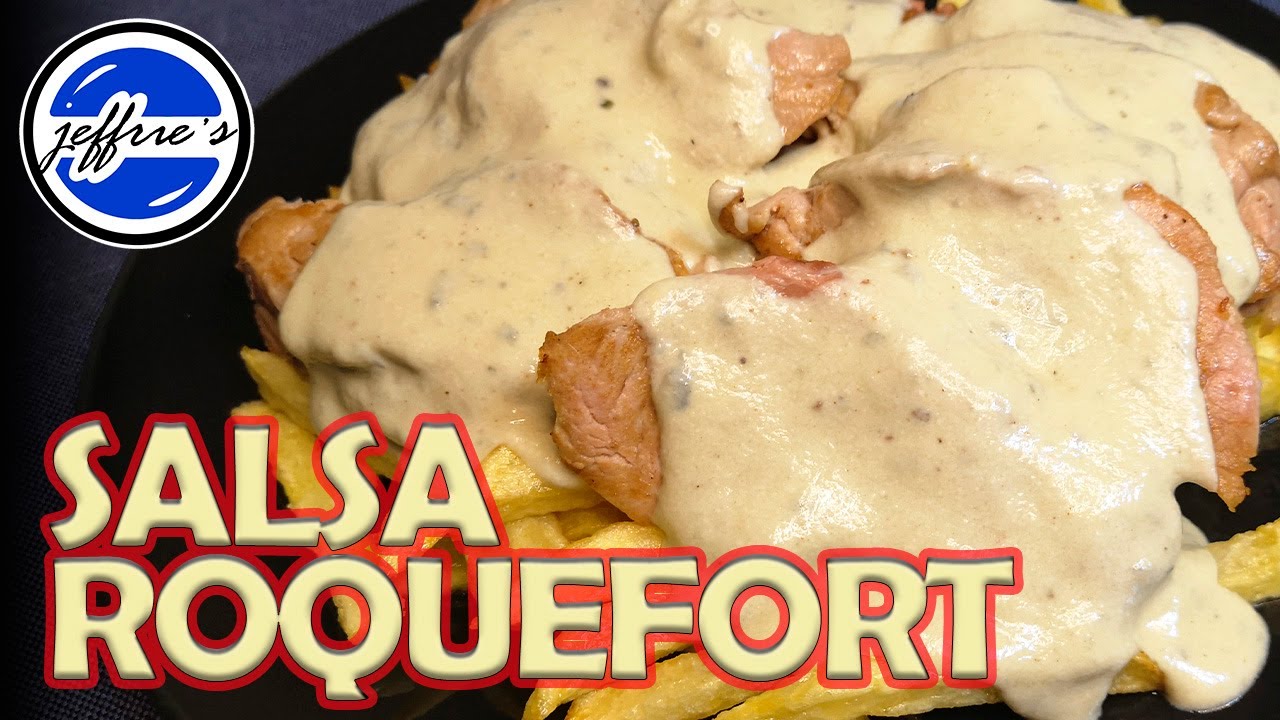 salsa roquefort sin nata ni leche