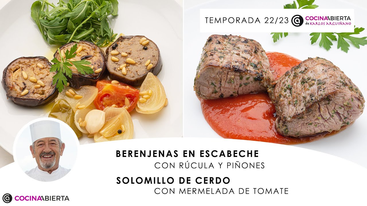 solomillo de cerdo con mermelada de tomate arguiñano