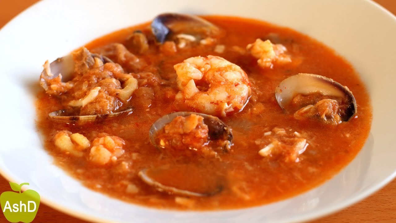 sopa de pescado de la abuela