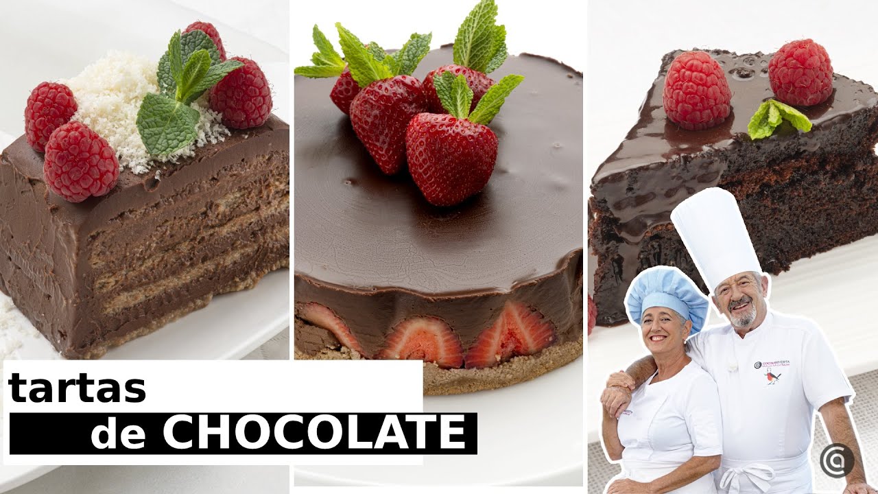 tarta de chocolate y nata eva arguiñano